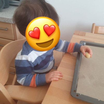 Beim Plätzchen backen Beim Plätzchen backen